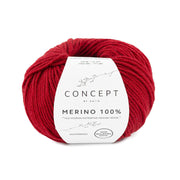 Katia Merino 100% 052 Wijn rood