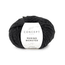 Katia Merino Worsted 014 Donker grijs