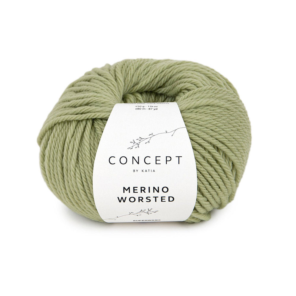 Katia Merino Worsted 020 Salie