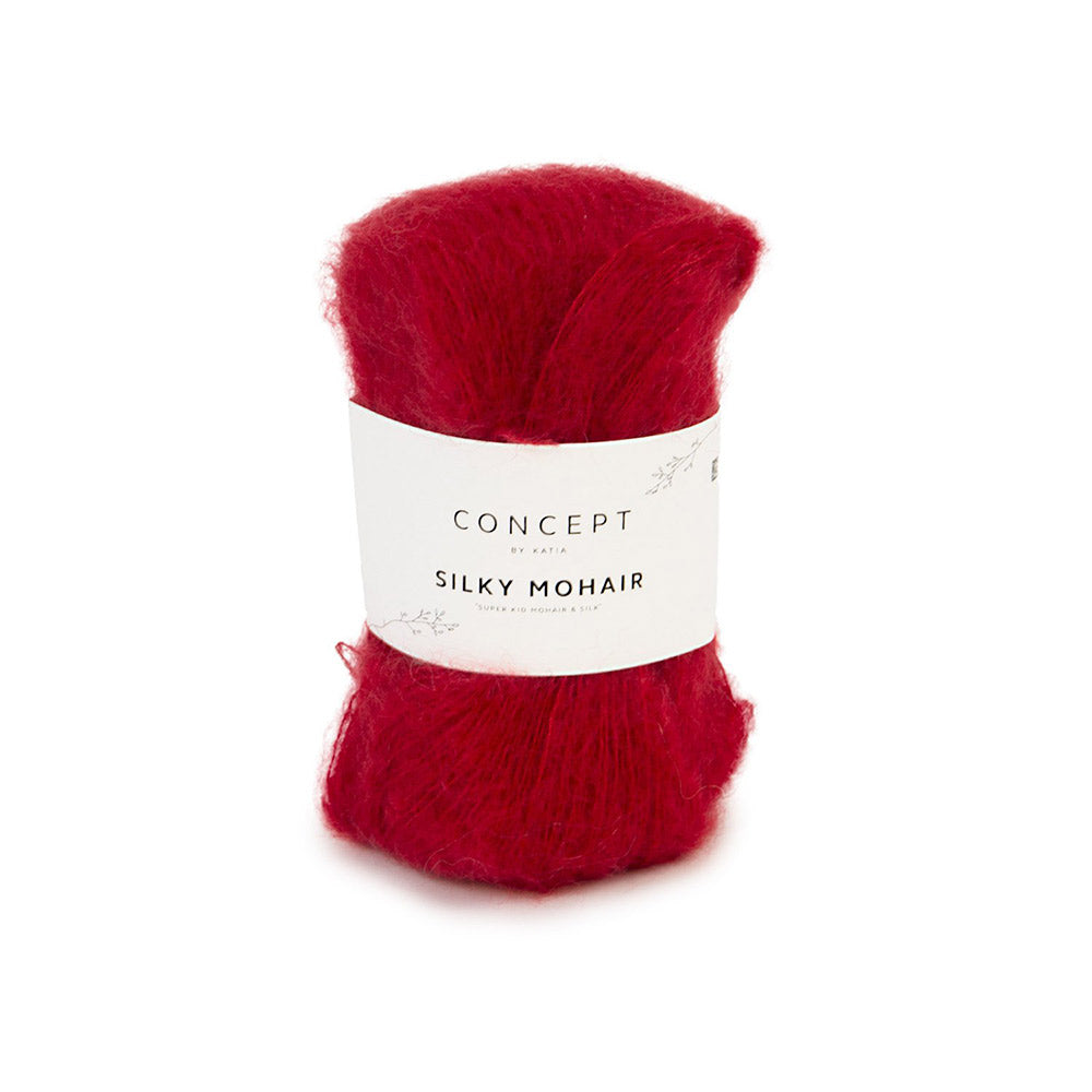 Katia Silky Mohair 112 Karmijn