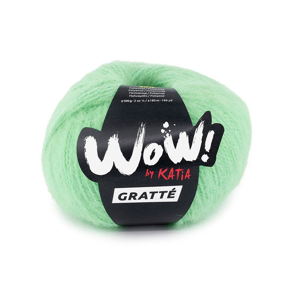 Katia WOW - Gratte 205 Fluor munt