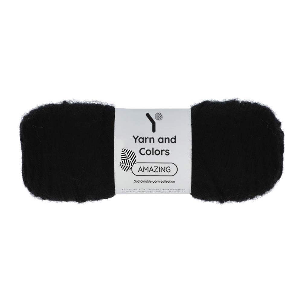 Yarn and Colors Amazing 100 Black