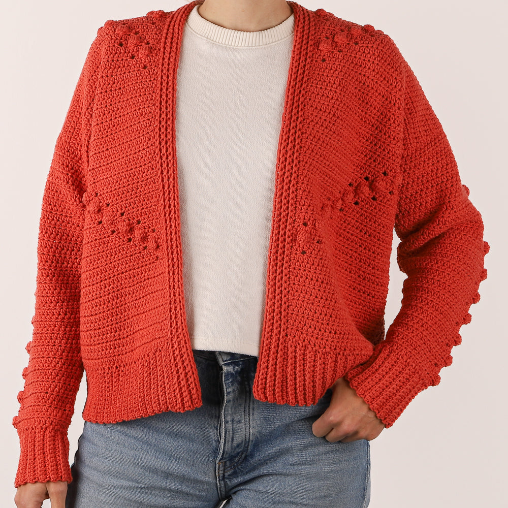 Yarn and Colors Brick Cardigan Haakpatroon
