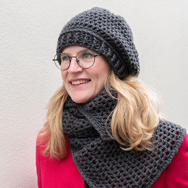 Chunky cheerful colsjaal — gemaakt met Yarn and Colors Chunky Cheerful Colsjaal Haakpakket