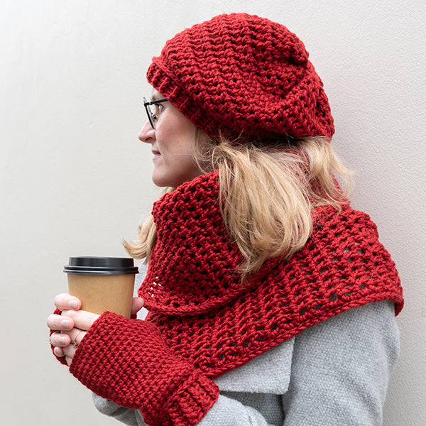 Chunky cheerful colsjaal — gemaakt met Yarn and Colors Chunky Cheerful Cowl Booklet