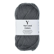 Yarn and Colors Favorite 098 Graphite