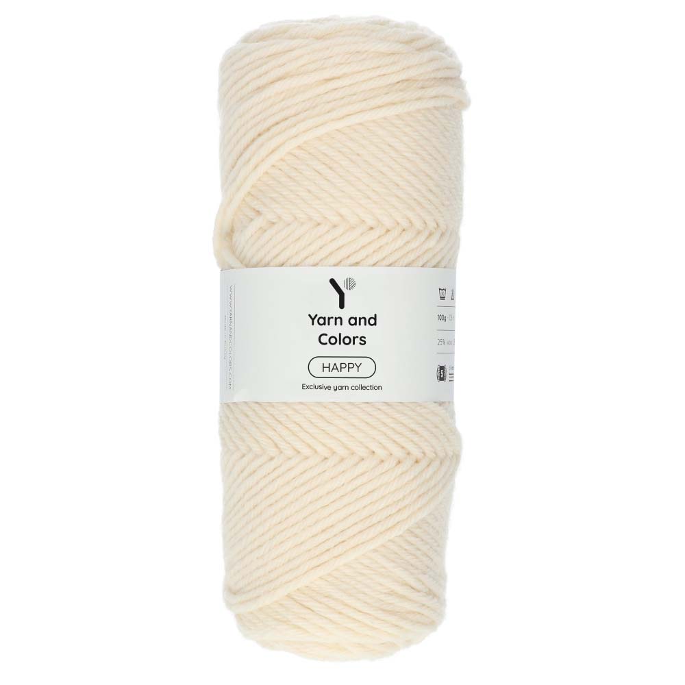 Yarn and Colors Happy 002 Cream