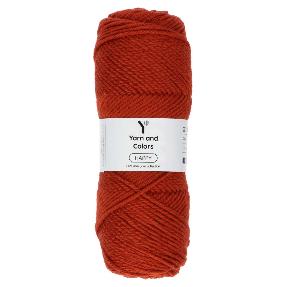 Yarn and Colors Happy 024 Chestnut