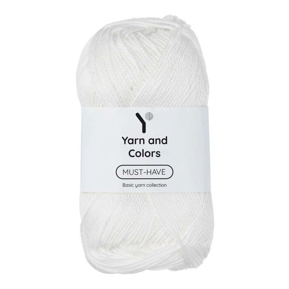 Yarn and Colors Must-have 001 White