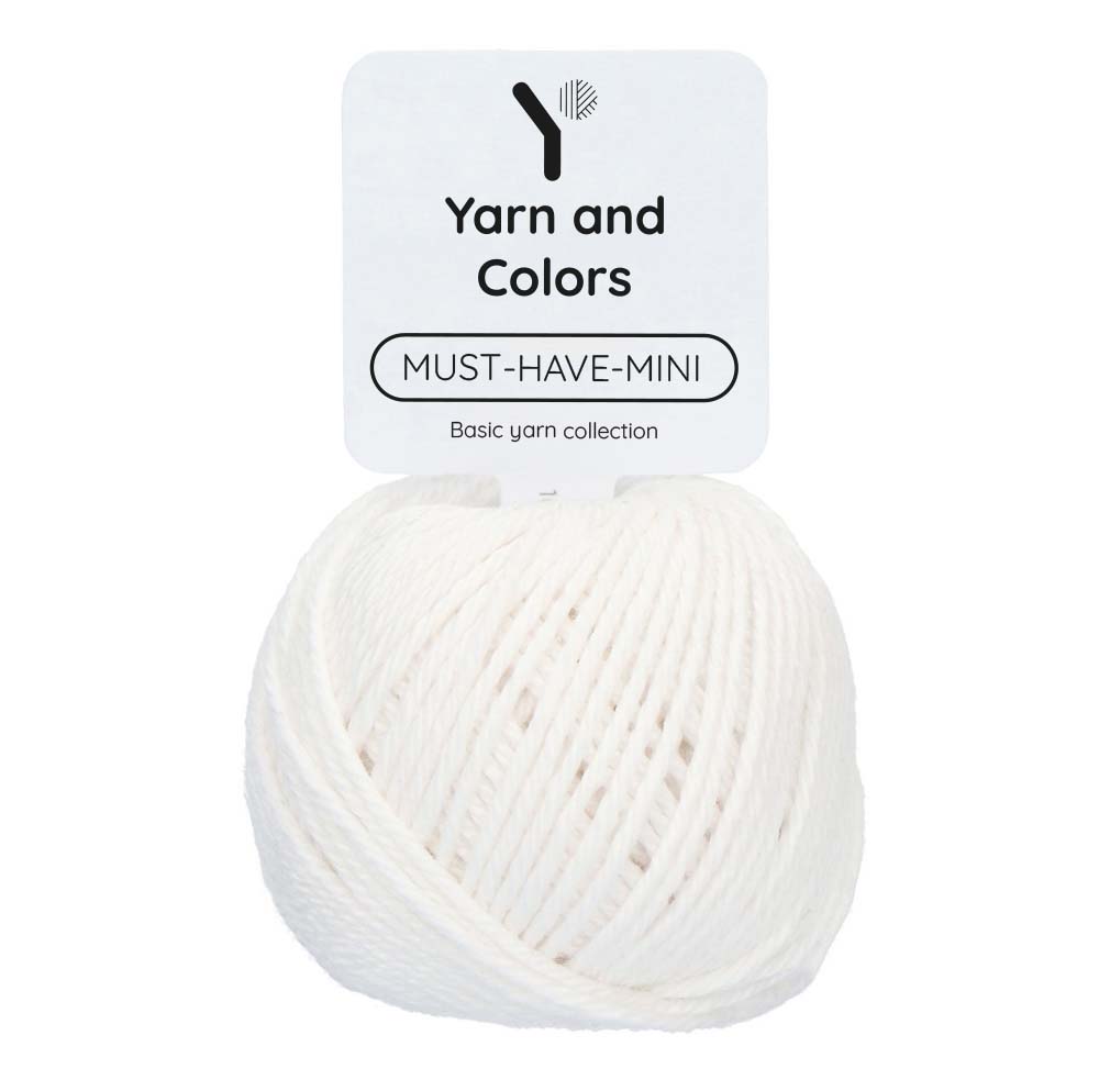 Yarn and Colors Must-have Minis 001 White