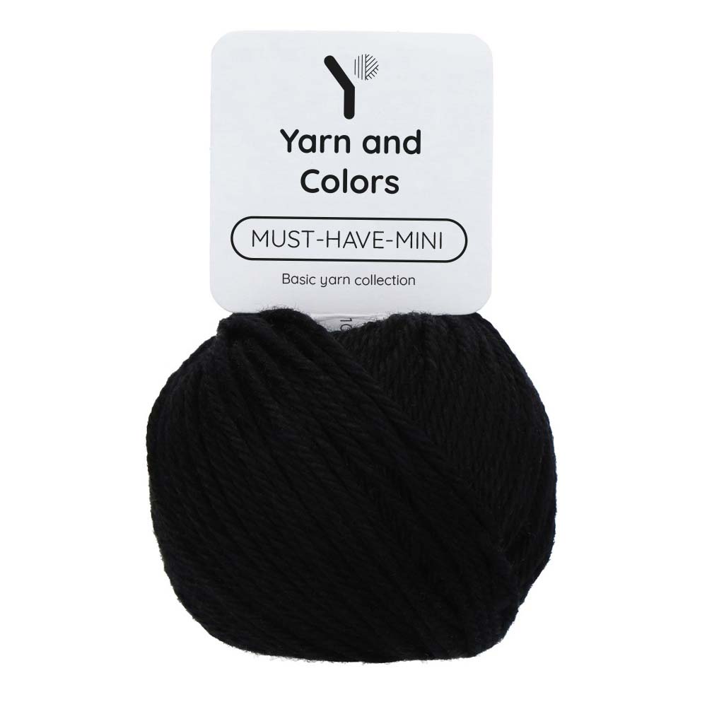 Yarn and Colors Must-have Minis 100 Black