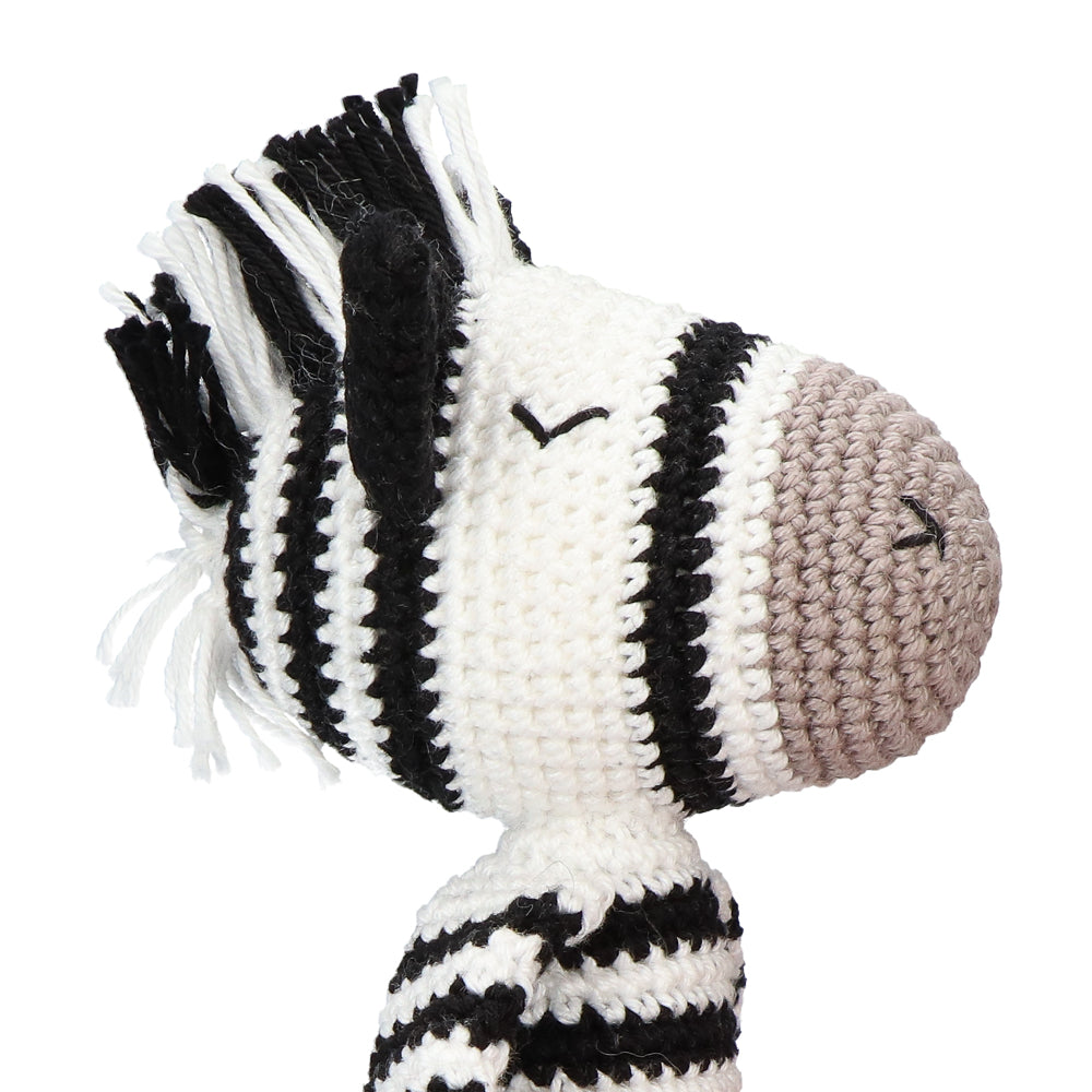 Zapp zebra — gemaakt met Yarn and Colors Zapp Zebra Haakpakket
