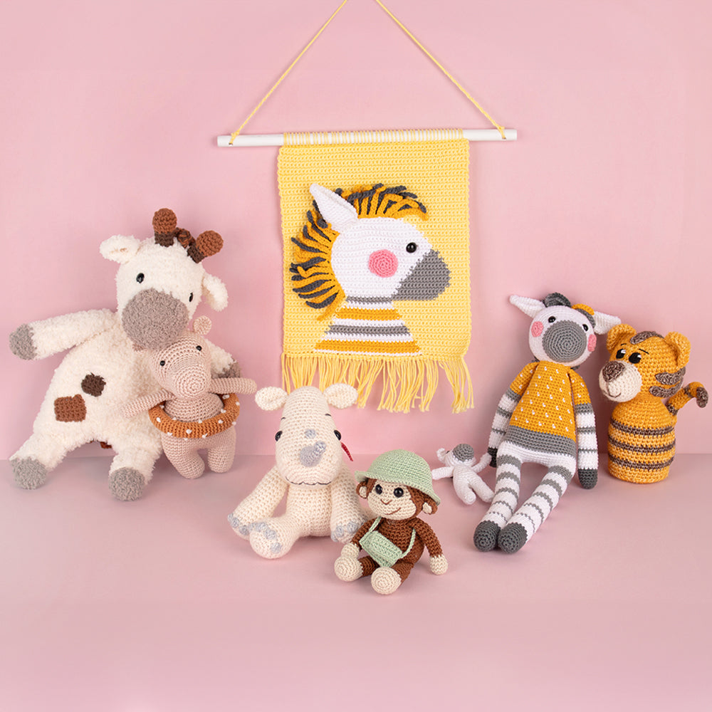 All — gemaakt met Mrs Milly - Wandhangers zebra's Ziva en Zara