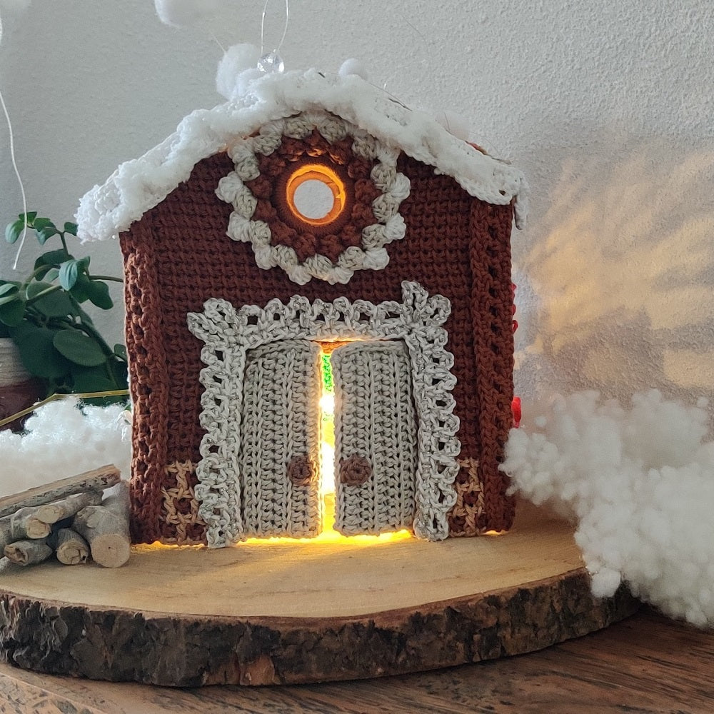Zomer & Winter Peperkoekhuisje Haakpakket (2)