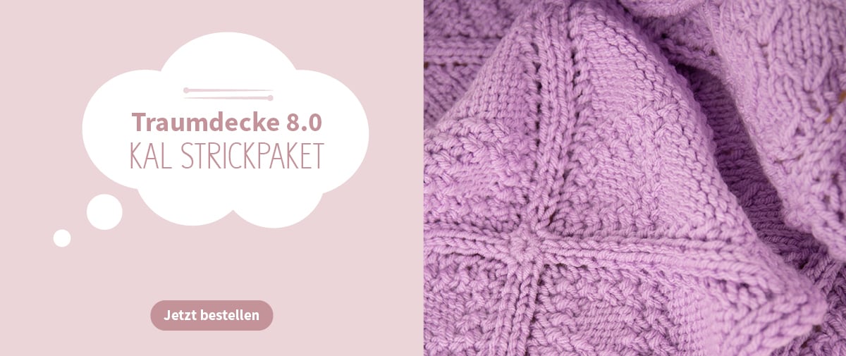 traumdecke 8.0 cal strickpaket