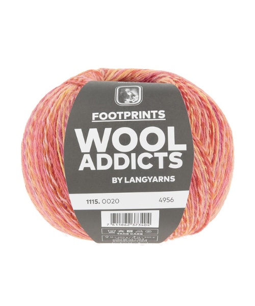 Lang Yarns Wooladdicts Footprints garen