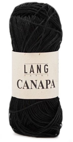 Lang Yarns Canapa 4 Black