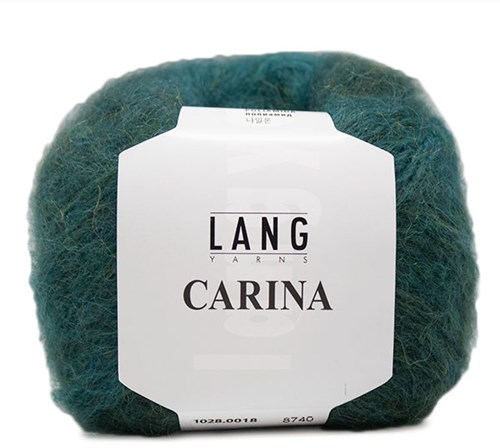 Lang Yarns Carina 018 Dark Green
