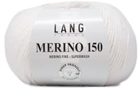 Lang Yarns Merino 150 001 White