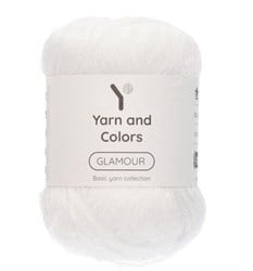 Yarn and Colors Glamour 001 White