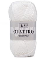 Lang Yarns Quattro 001 White