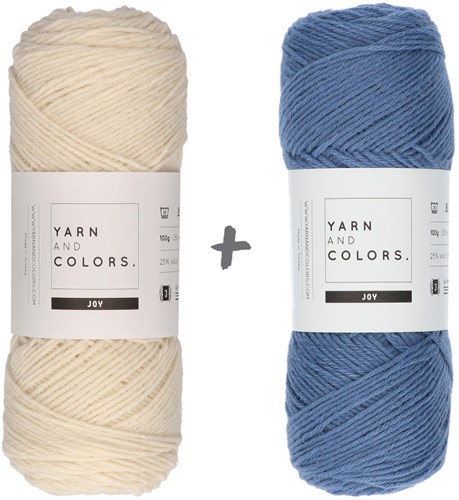 Baby Droomdeken 3.0 Haakpakket 4 Denim Wiegendeken