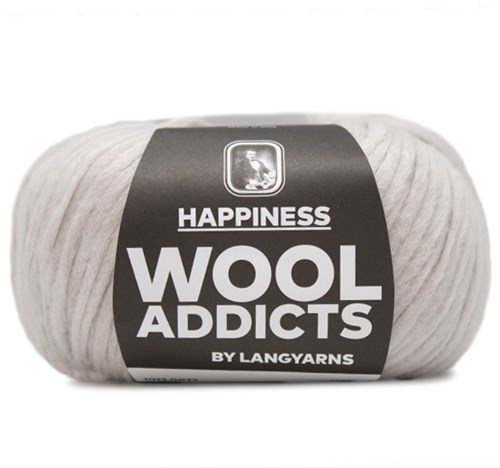Wooladdicts Solid Stone Vest Breipakket 3 S Silver
