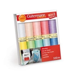 Gütermann Naaigarenset Allesnaaigaren Pastel - 10 spoelen