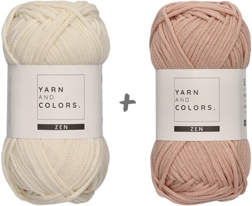 Yarn and Colors Basic Plant Baskets Haakpakket 002 Cream-2