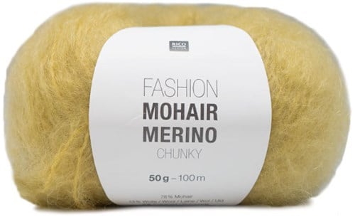 Rico Fashion Mohair Merino Chunky 002 Yellow