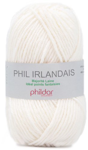 Phildar Phil Irlandais 0043 Blanc