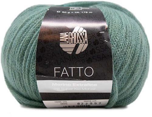 Lana Grossa Fatto 5 Mint Turquoise