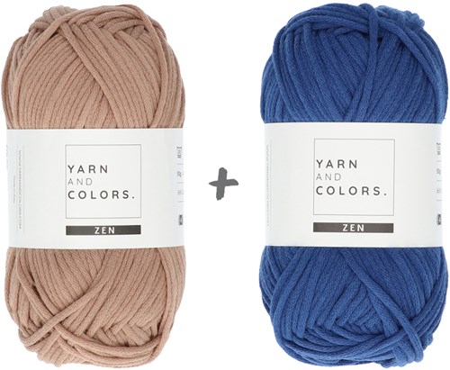 Yarn and Colors Boho Plant Baskets Haakpakket 006 Taupe-2