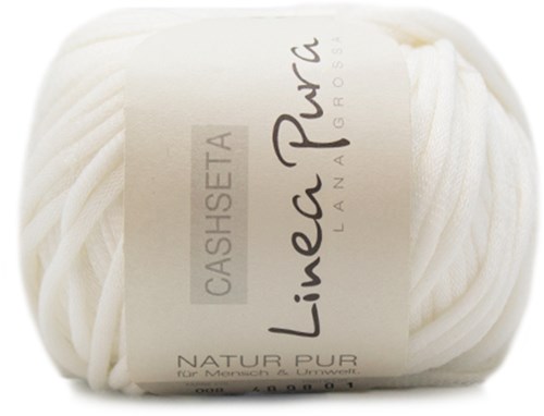 Lana Grossa Cashseta 8 Raw White