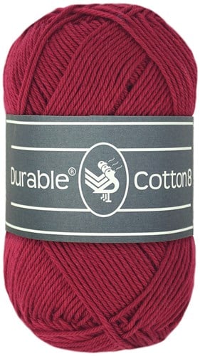 Durable Cotton 8 222 Bordeaux
