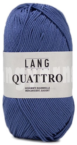 Lang Yarns Quattro 010 Blue