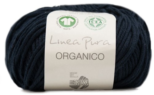 Lana Grossa Organico Uni 013 Night Blue