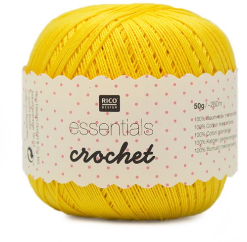Rico Essentials Crochet 013 Geel