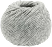 Lana Grossa Cool Merino Uni 013 Lichtgrijs