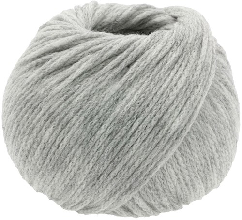 Lana Grossa Cool Merino Uni 013 Lichtgrijs