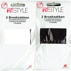 Restyle Broekzakken Instrijkbaar (2 stuks)