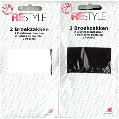 Restyle Broekzakken Instrijkbaar (2 stuks)