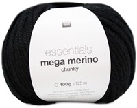Rico Essentials Mega Wool Chunky 016 Black