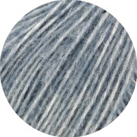 Lana Grossa Natural Alpaca Pelo 017 Grijs-Blauw Gemeleerd-2