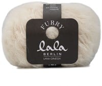 Lana Grossa Lala Berlin Furry 001 Raw White