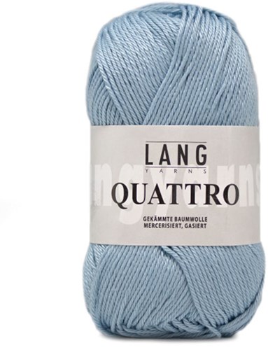 Lang Yarns Quattro 020 Light Blue