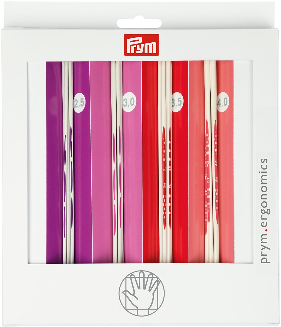 Prym Kousenbreinaaldenset Ergonomisch 20 cm 2,50 - - Wolplein.nl