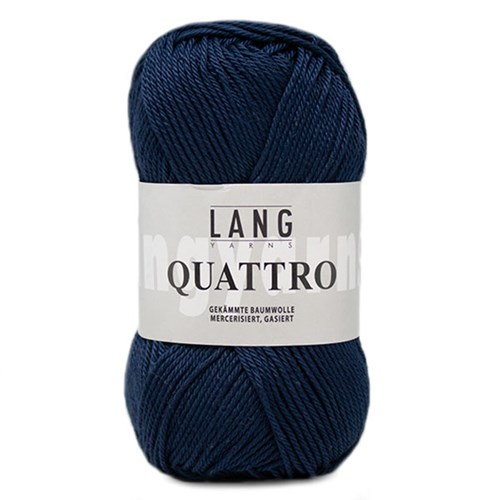 Lang Yarns Quattro 025 Navy