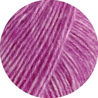 Lana Grossa Natural Alpaca Pelo 029 Fuchsia Gemeleerd-2