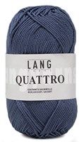 Lang Yarns Quattro 034 Dark Jeans